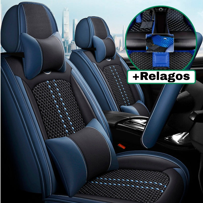 AutoLux™ – Funda Premium para Auto de Cuero con Estilo y Confort + Regalos Exclusivos